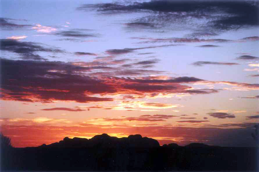 Kata Tjuta at Sunset