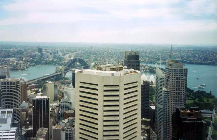 View towards the bridge