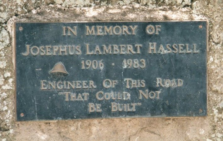 In honour of a Road Builder