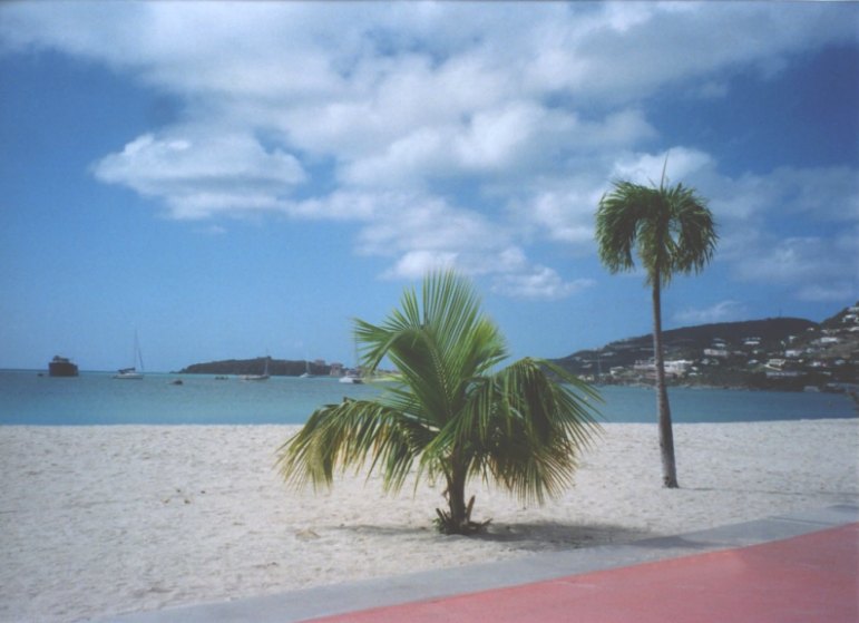 Beach front, Philipsburg
