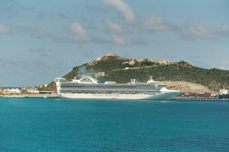 Cruise Ship in Great Bay
