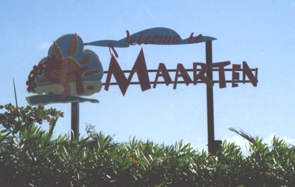 Welcome sign
