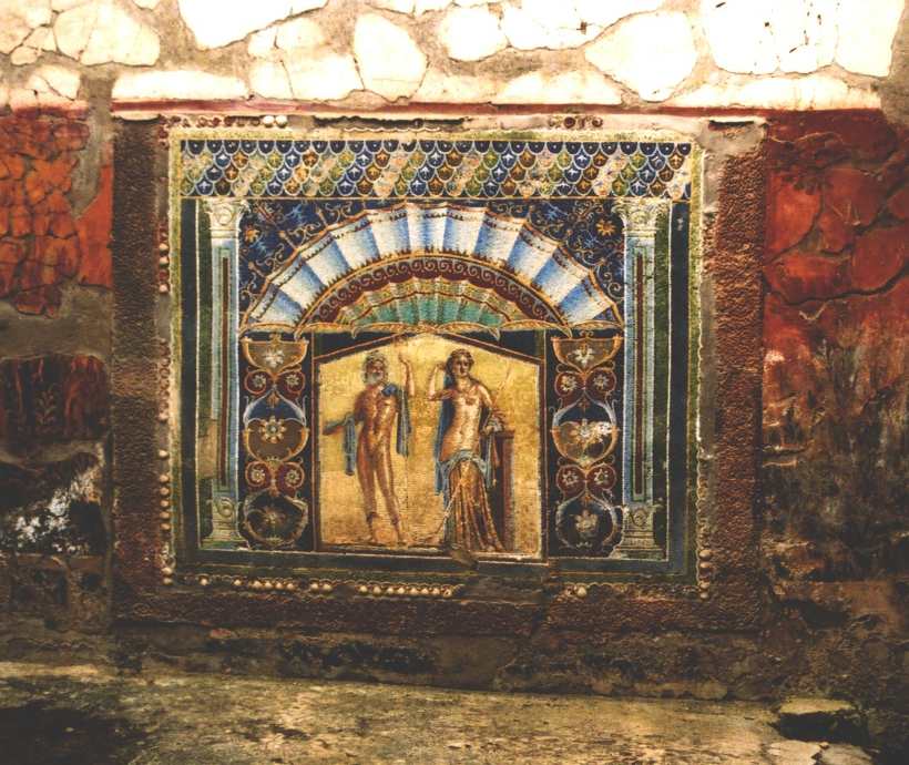 Herculaneum mosaic