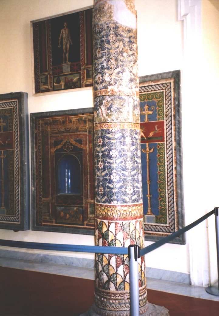Mosaic in the Museo Nazionale