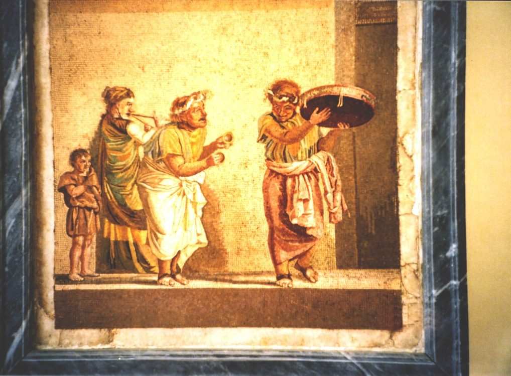 Mosaic in the Museo Nazionale