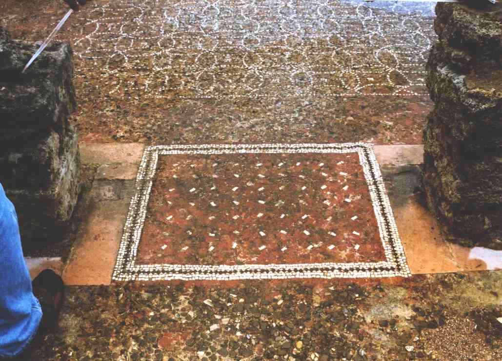 Mosaic floor