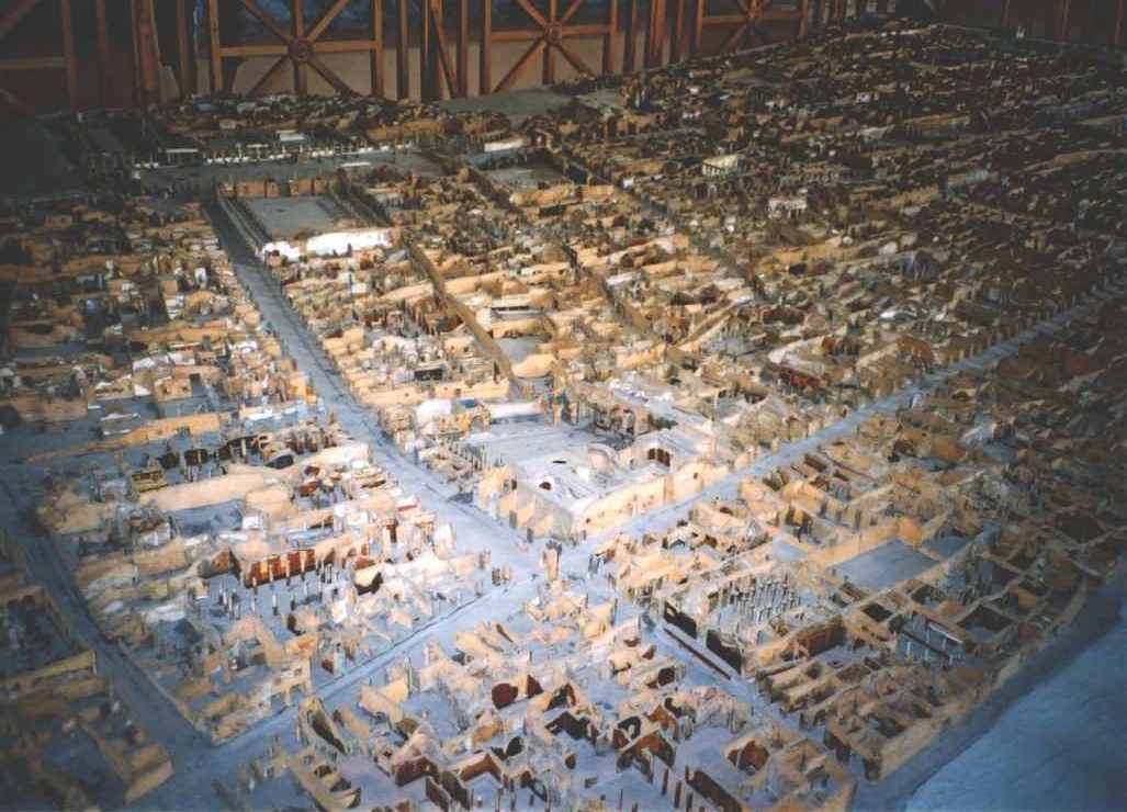 Model of Pompeii, Naples Museo Nazionale