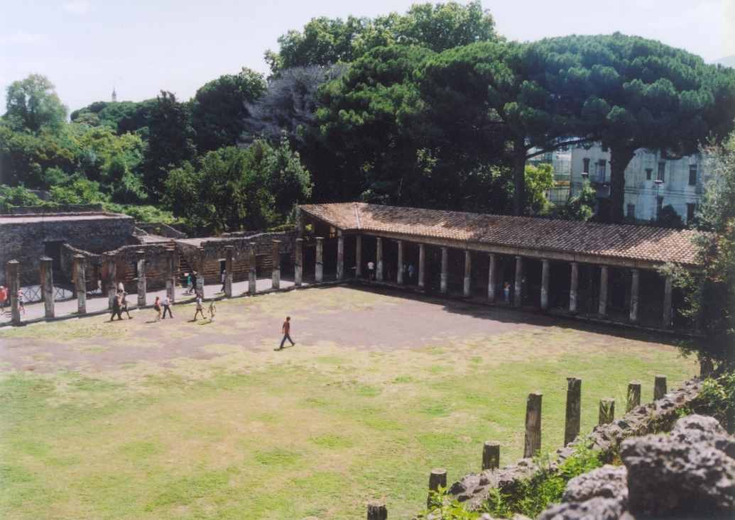 Smaller Palaestra, Pompeii