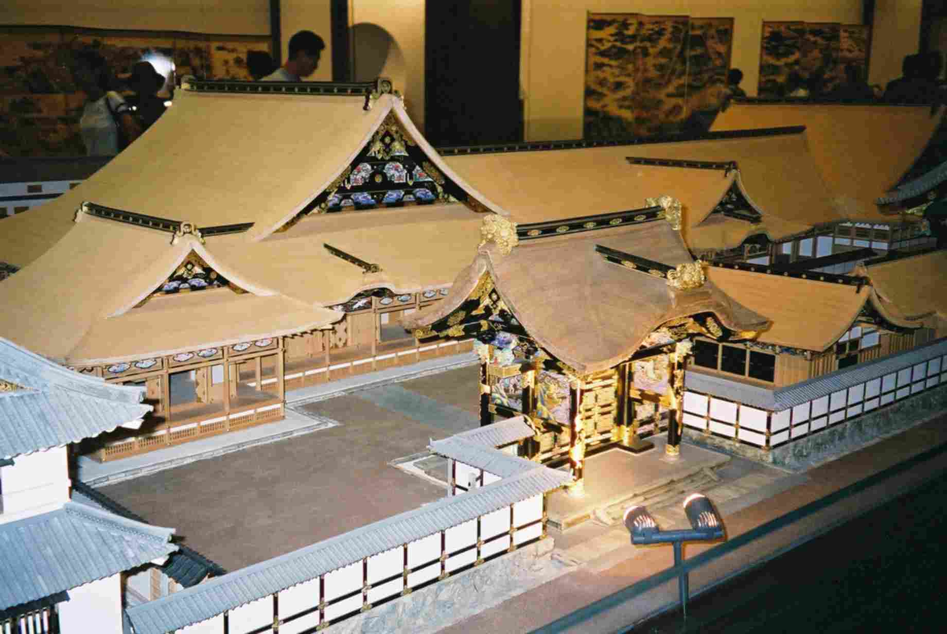 Scale model of the old Imperial Palace