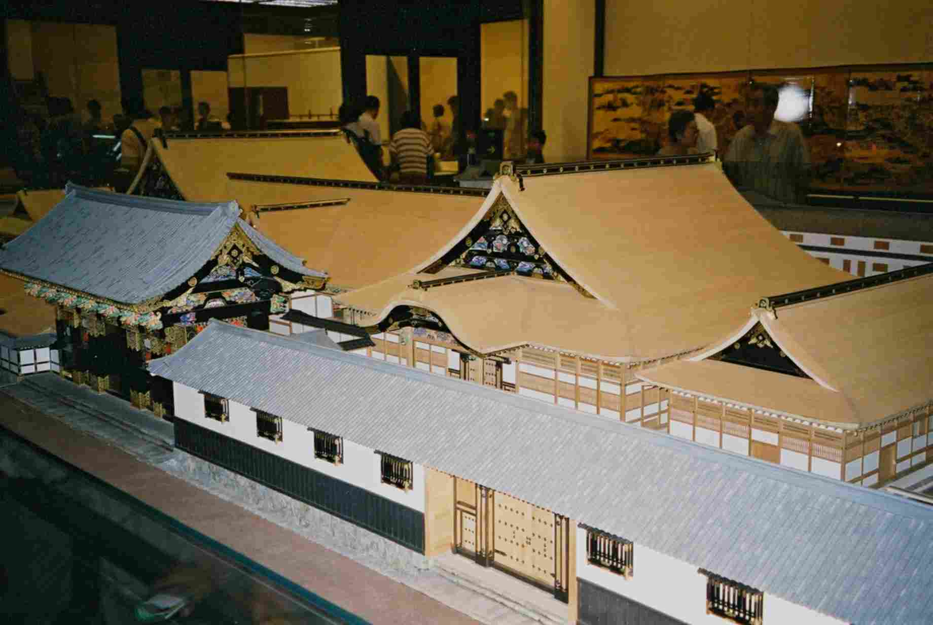 Scale model of the old Imperial Palace