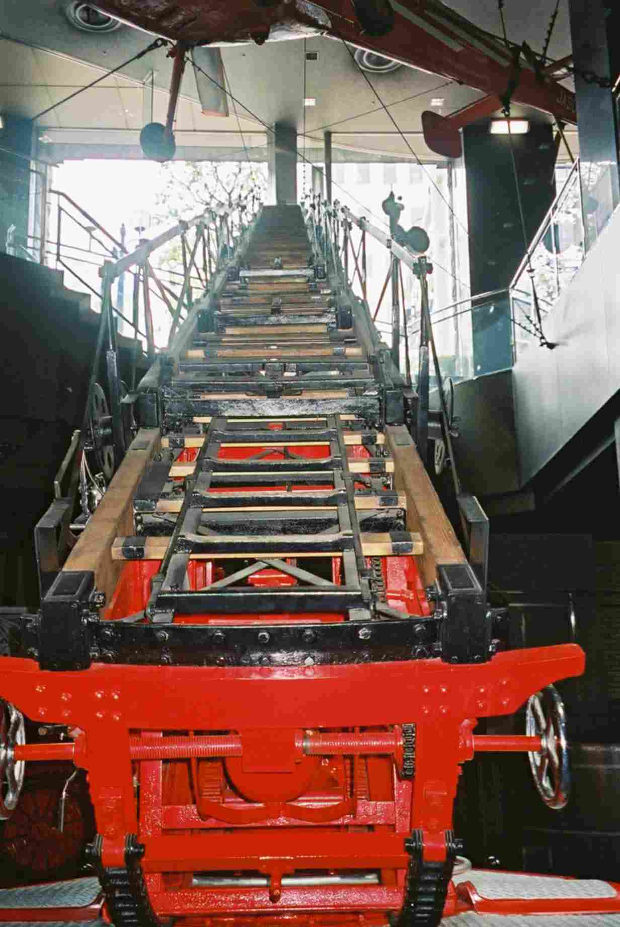 A 1950's Isuzu/Magirus 30m Aerial ladder truck