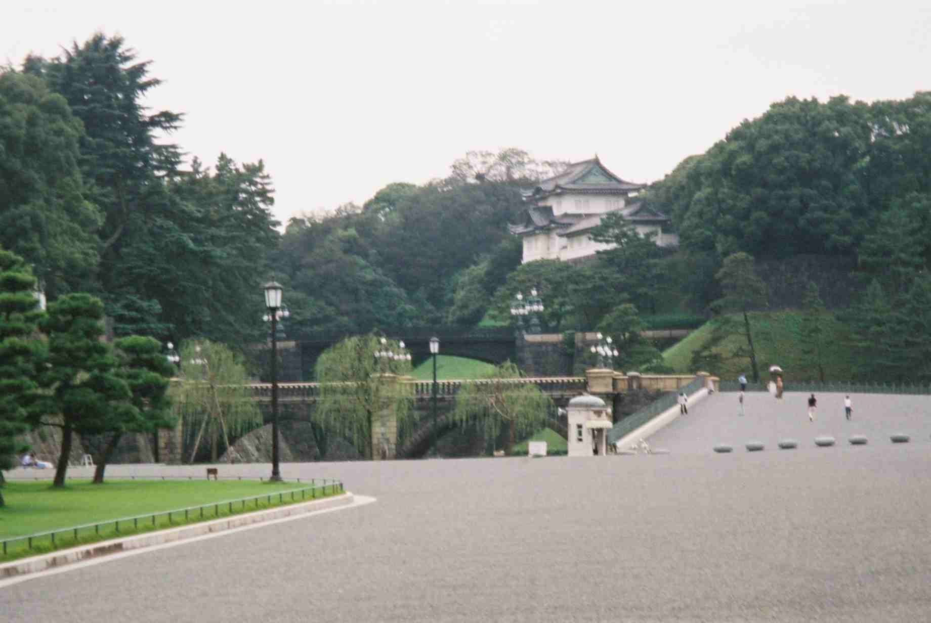 The Plaza and the Niju Bashi Bridge