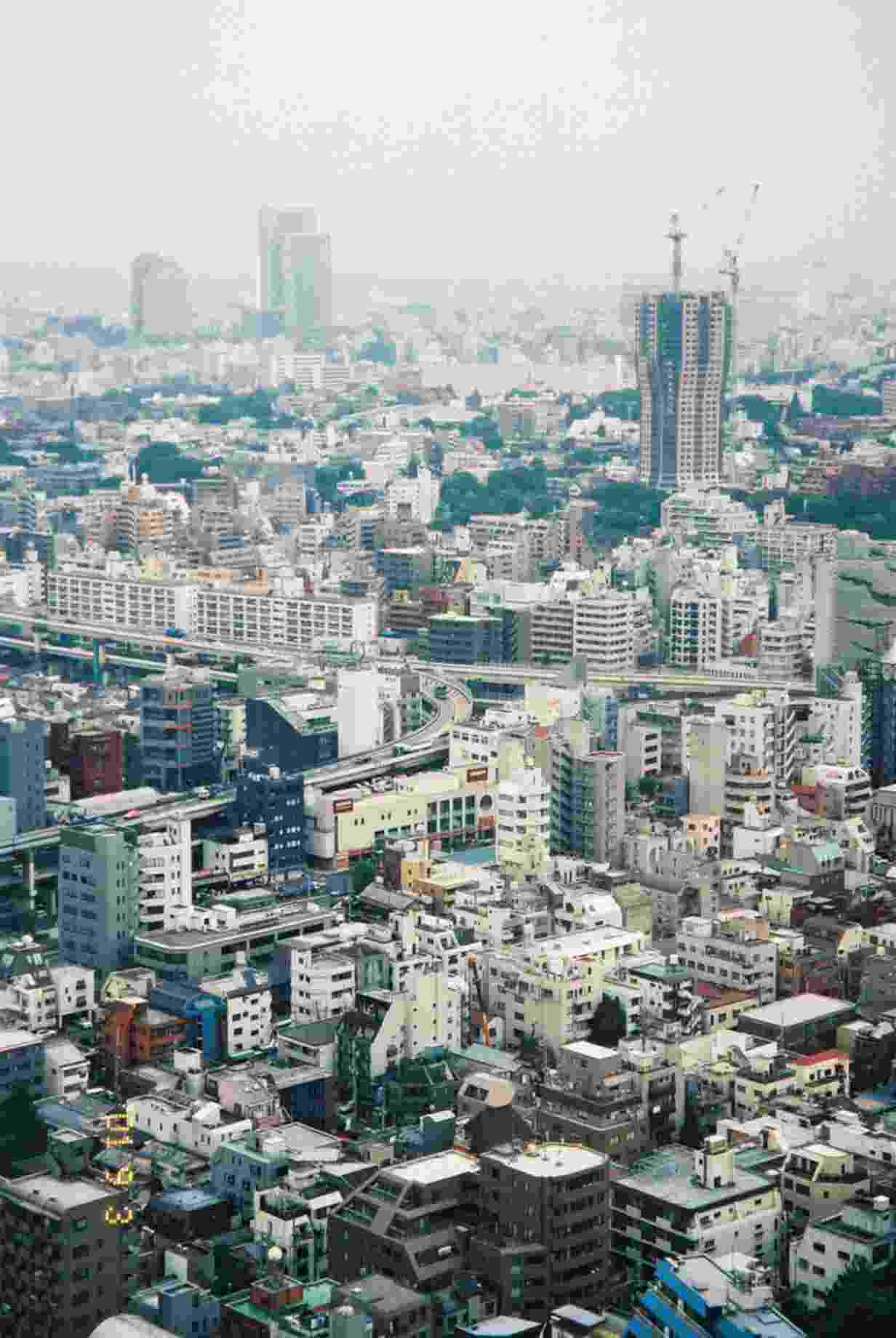 Looking towards Ebisu