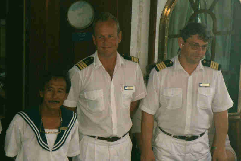 Bosun, First Officer and Chief Engineer