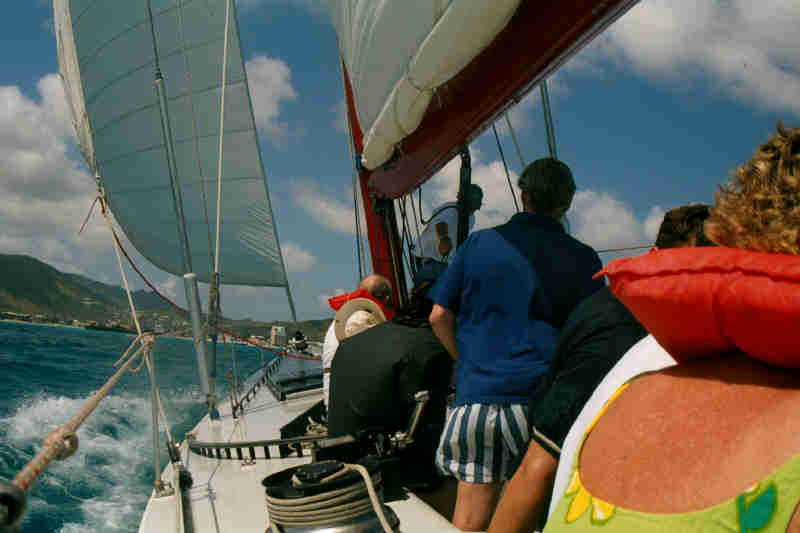 Americas Cup 12m yacht Regatta - True North, 30 March 2000