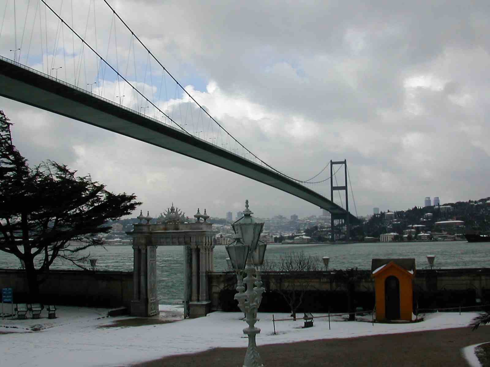 The Bosphorus from Beylerbeyi Palace
