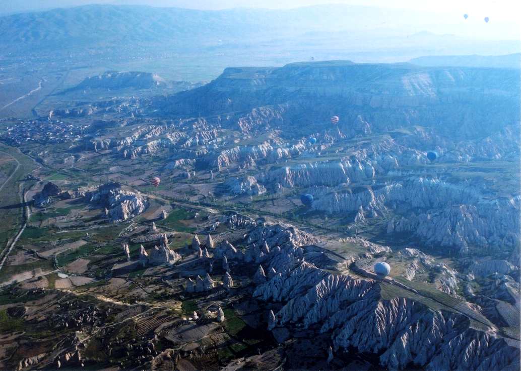 Views across Cappadocia