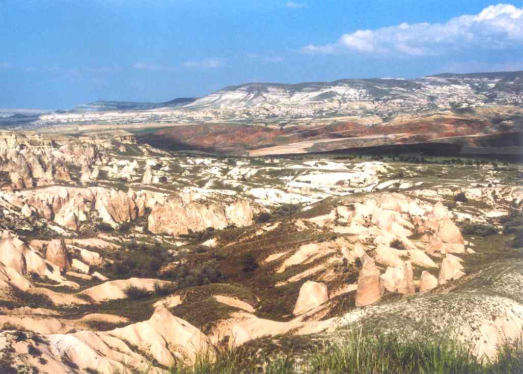 Views across Rose Valley, Cappadocia
