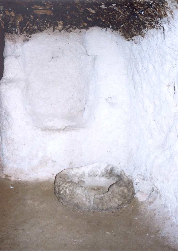 Derinkuyu cave room at the lower level