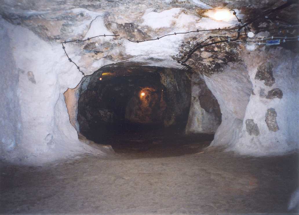 A Derinkuyu hall/stable at the lower level