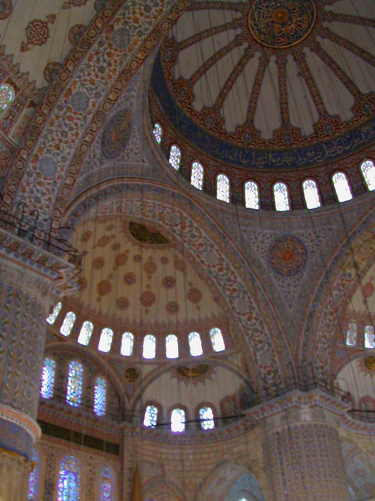 Inside the Blue Mosque