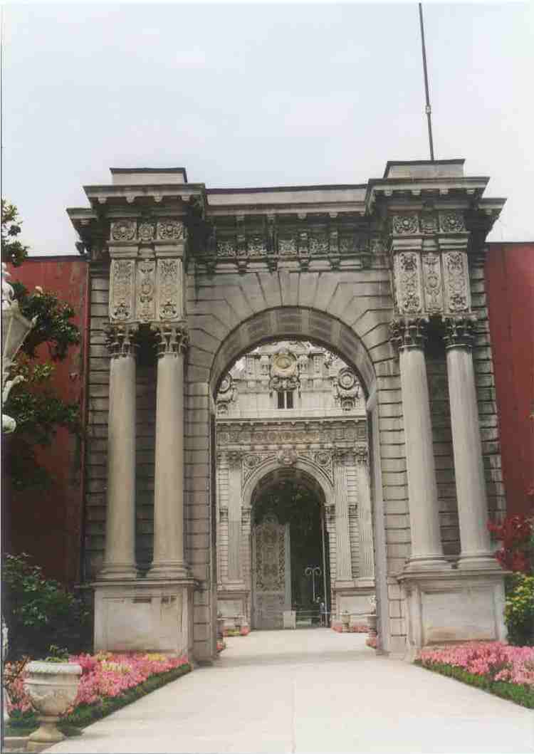 Dolmabahce Palace Gate
