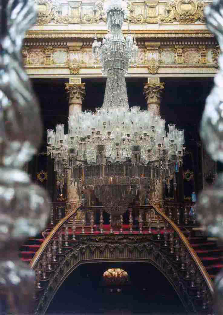 A bacarat chandelier