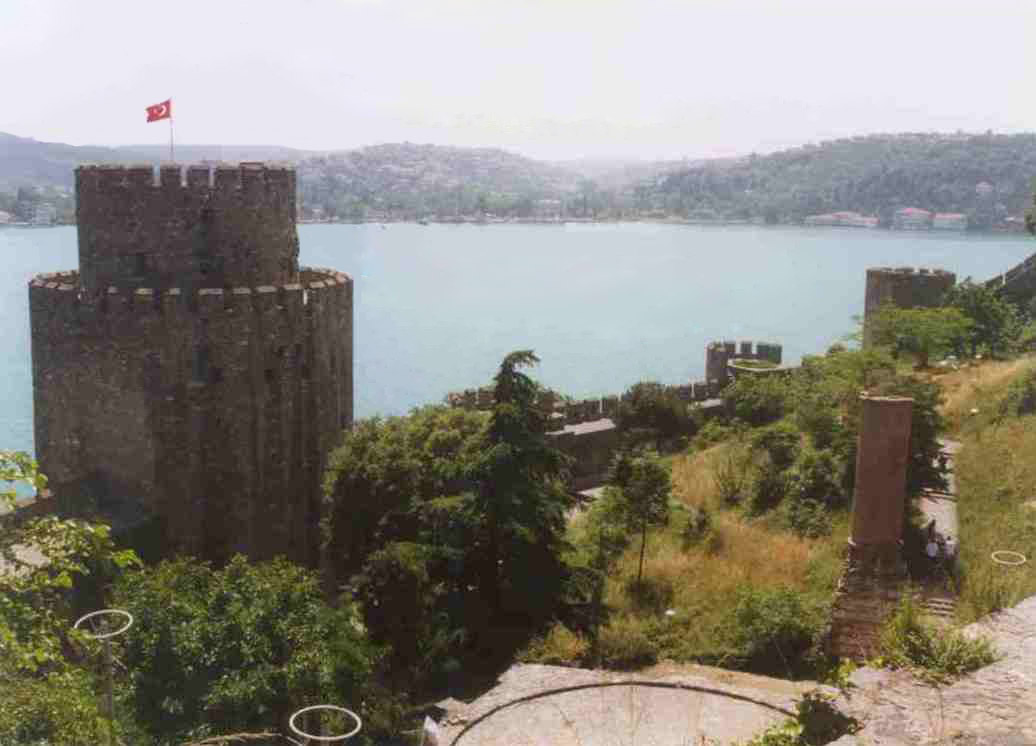 looking West along the Bosphorus