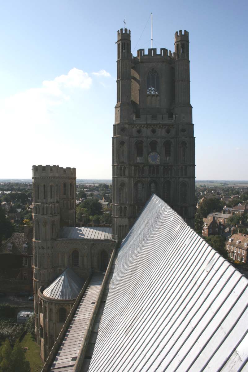 Looking West along the Nave Roof