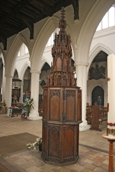 The Font, Thaxted Church