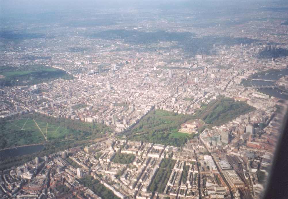 Buckingham Palace from the Air