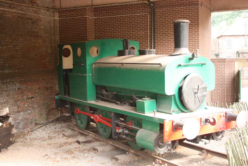 Peter - The steam engine in the Blist Hill Museum