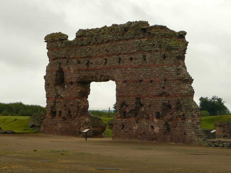 Baths - remaining wall