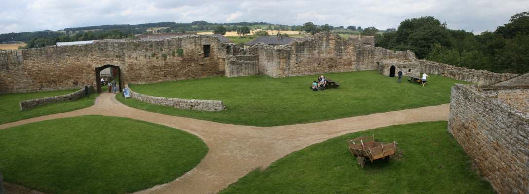 The walls from the House