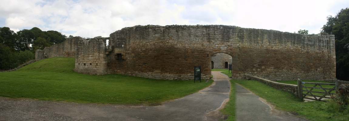 The outer walls