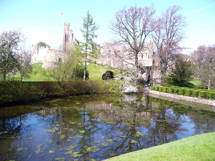 The Castle from the Mill Pond