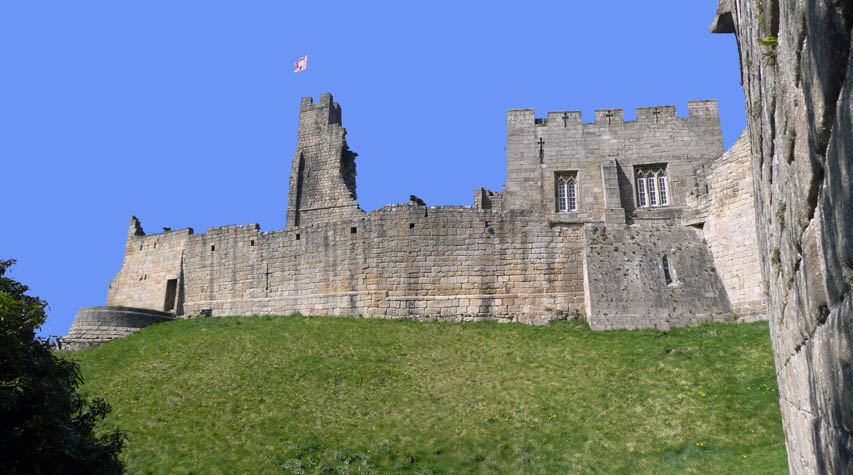 The Outer Walls from the South