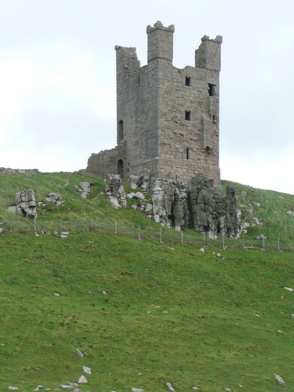 the Lilburn Tower, Dunstanburgh Castle