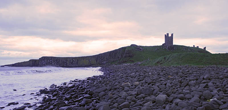 Dunstanburgh Castle from the north