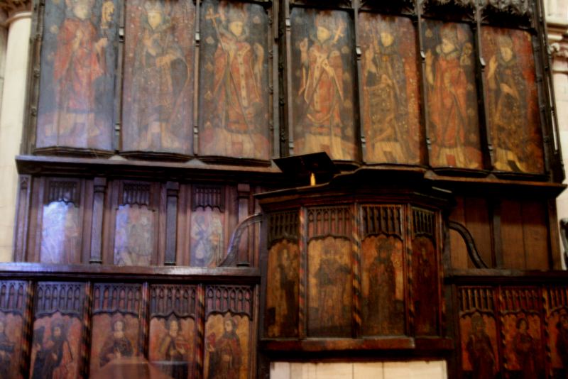 Paintings by the Pulpit