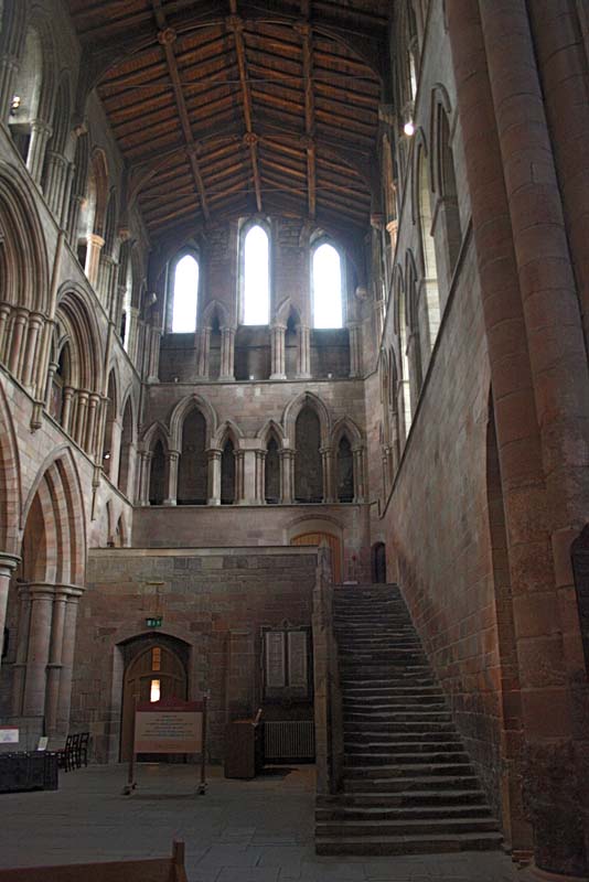 South transept with the Night stairs