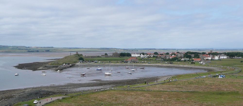 Lindisfarne from the Castle