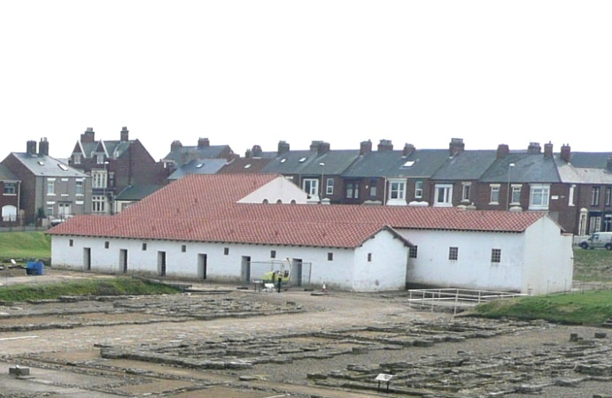 Reconstructed barracks