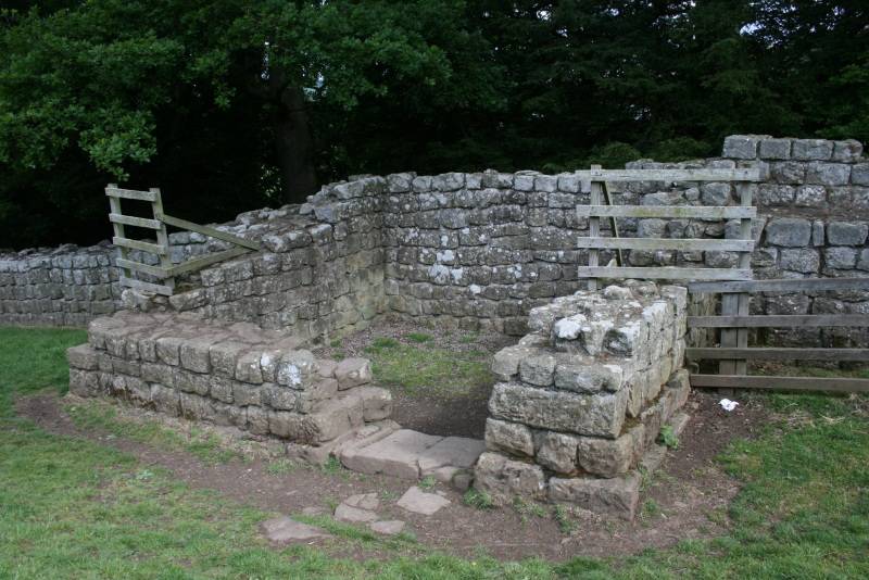 the turret at Brunton