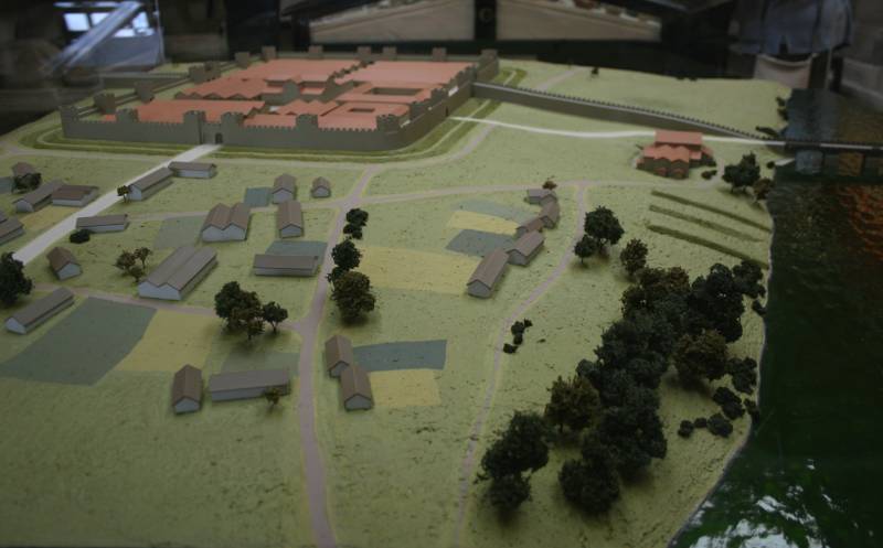Model of Chesters Fort, Northumbria