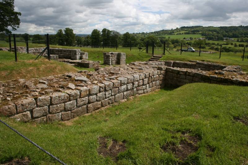Hadrian's Wall outside the West gate