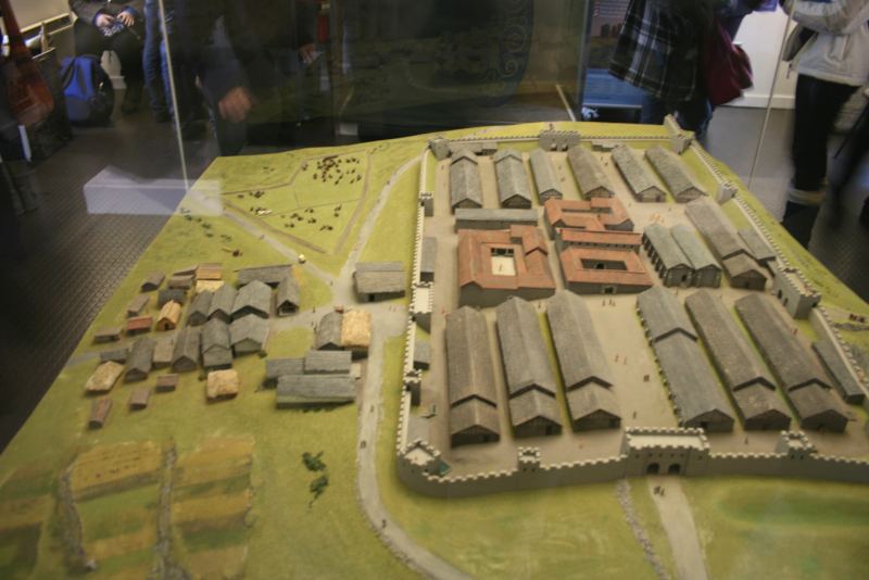 model of Housesteads Roman Fort