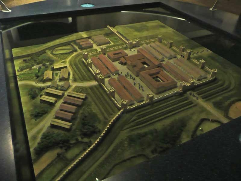 Model of Segedunum, Wallsend