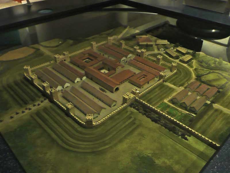 Model of the fort