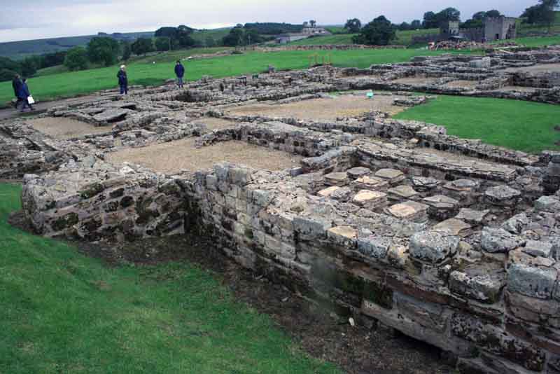 Commanding Officers House with Hypocaust